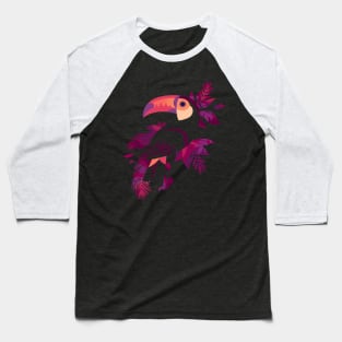 Toucan Silhouette Baseball T-Shirt